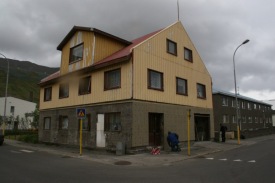 Framkvæmdir á Eyrinni