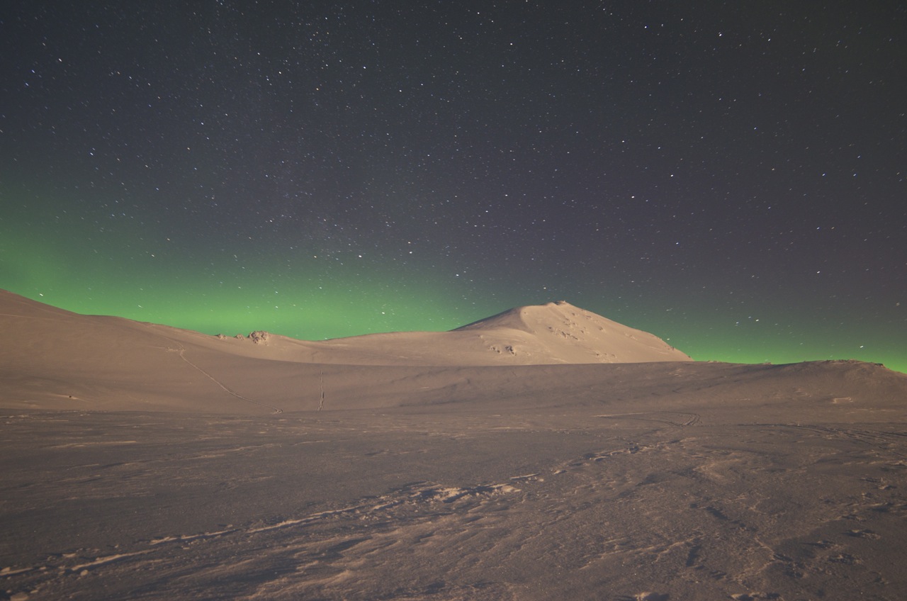 norðurljósin í skarðinu