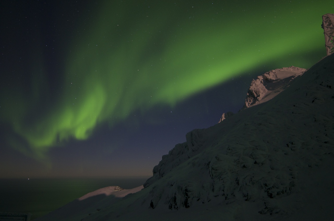 norðurljósin í skarðinu