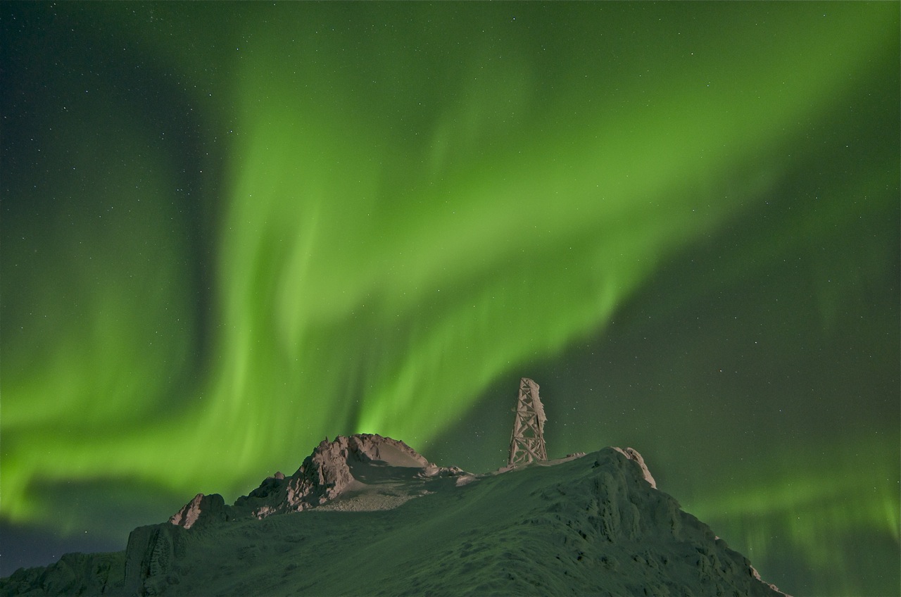 norðurljósin í skarðinu