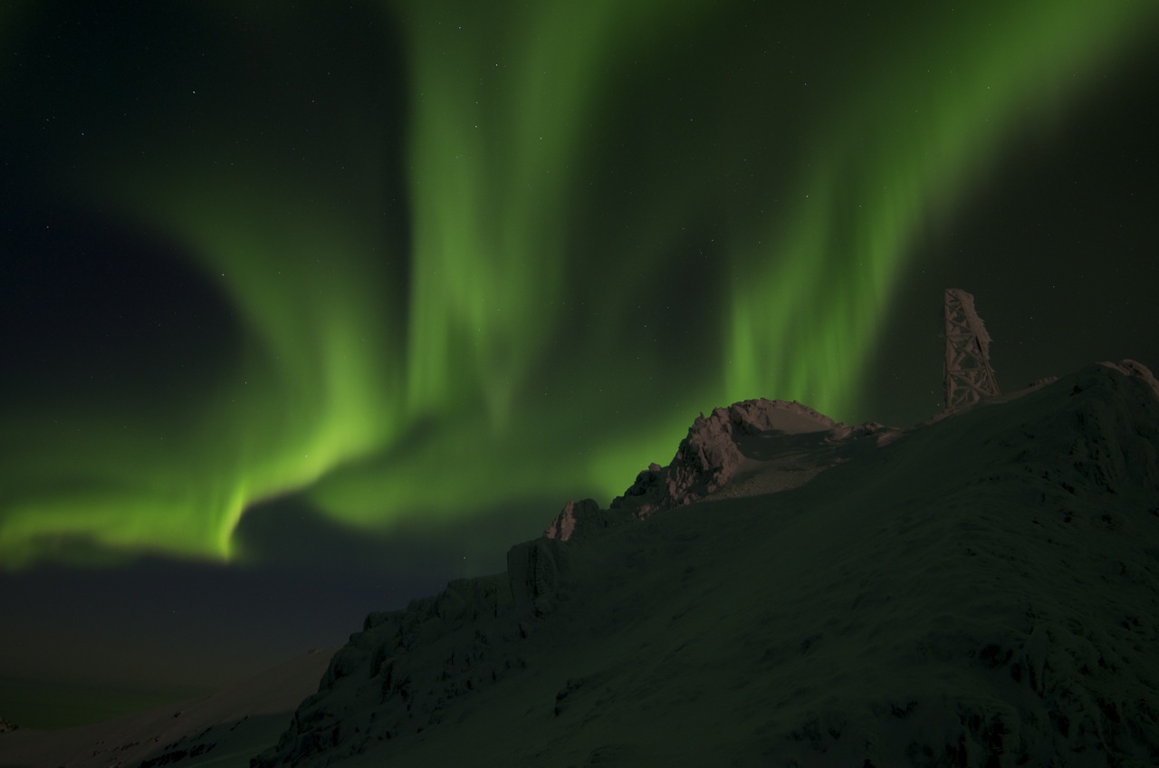 norðurljósin í skarðinu