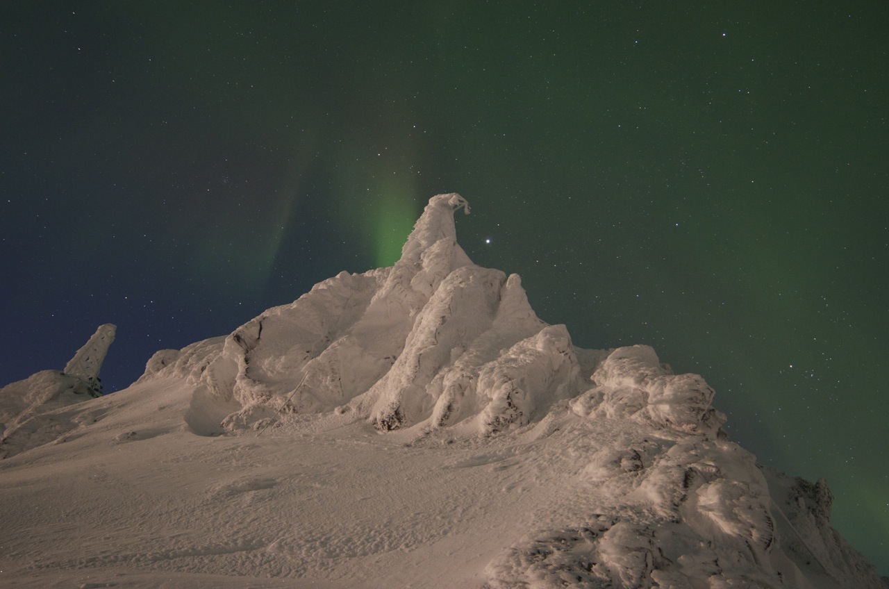 norðurljósin í skarðinu