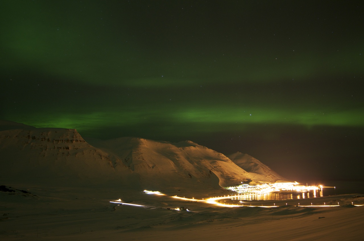 Norðurljósin í skarðinu