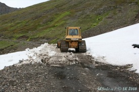 Fyrstu hindruninni 2008 rutt r vegi