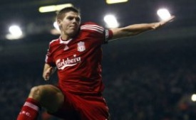 Steven Gerrard. Ljsmynd mbl.is