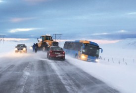 Strt taf milli Dalvkur og Akureyrar. RG